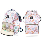 Mother Backpack for Baby Feeding and Nursing (Multi Color)